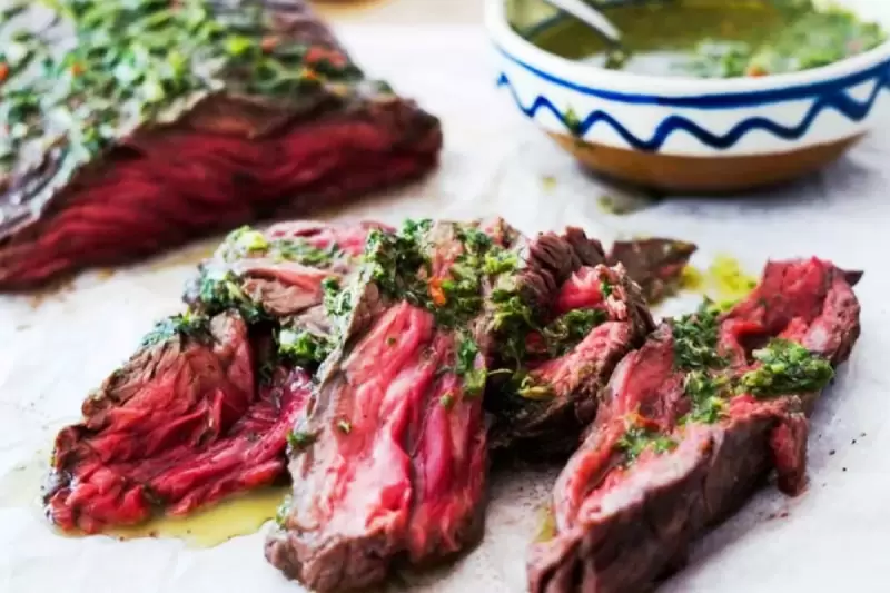 Bavette met chimichurri Grutto Recept